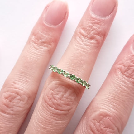 Ring met diopsiet