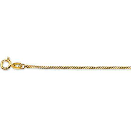 14K geelgouden gourmette collier