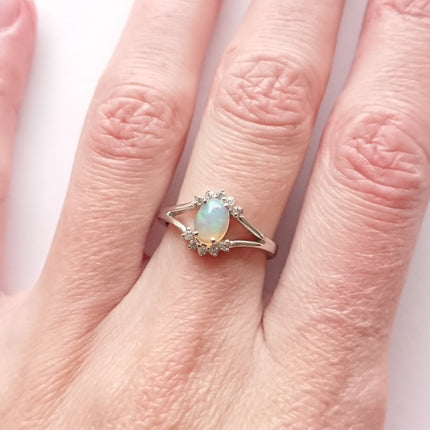 Ring met opaal