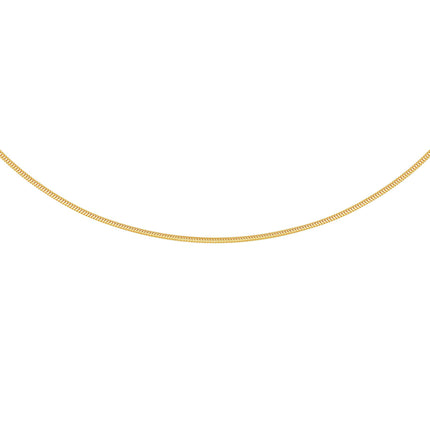 14K geelgouden slangencollier