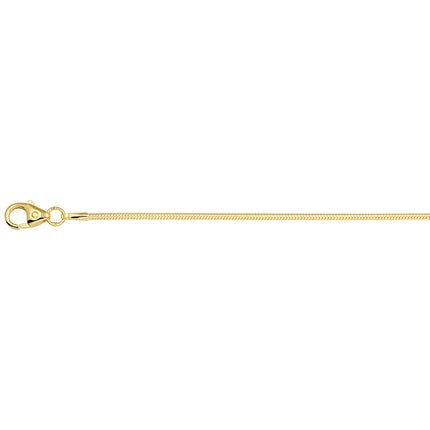 14K geelgouden slangencollier